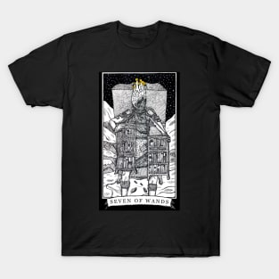 The Seven of Wands - The Tarot Restless T-Shirt